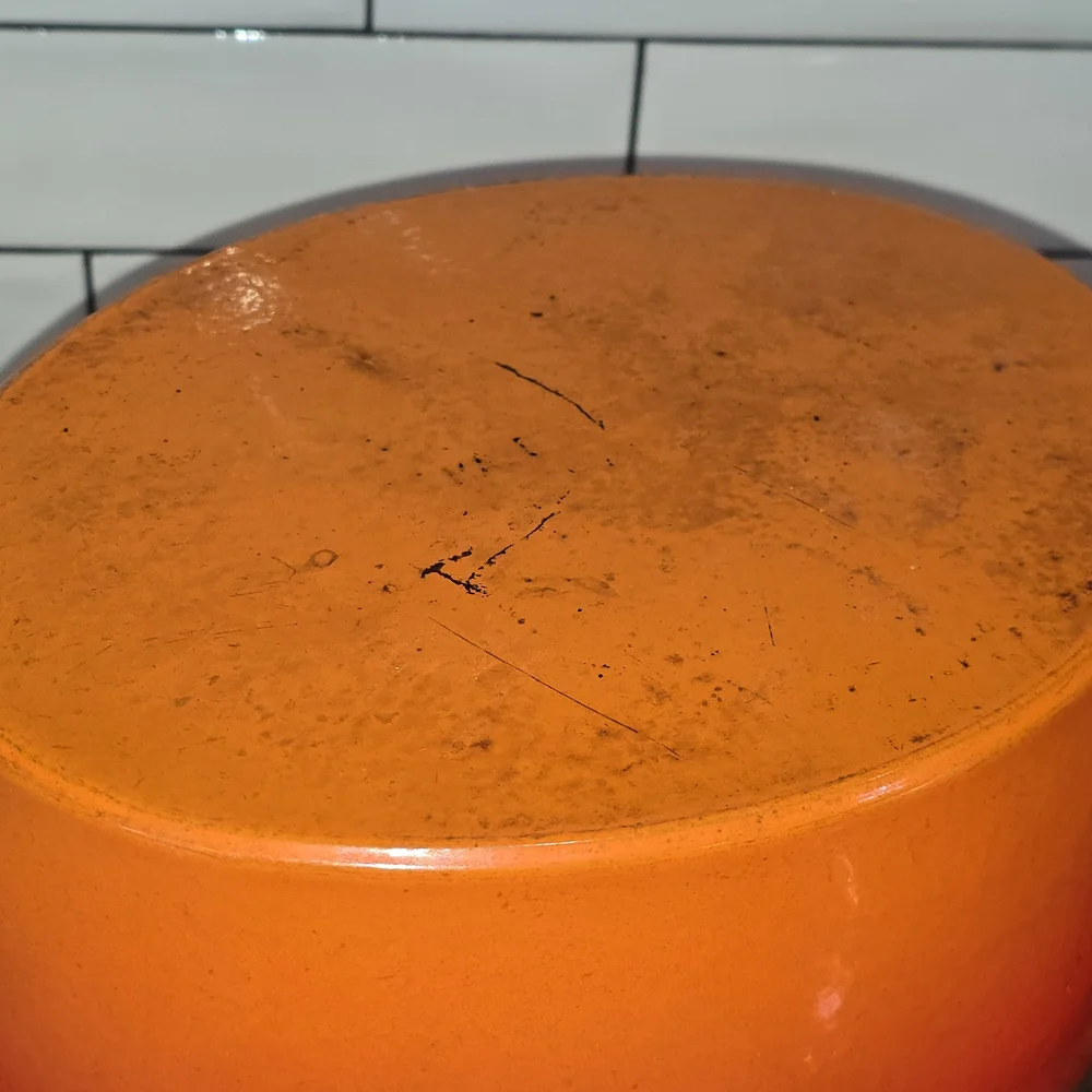 Le Creuset 29cm Flame Oval Dutch Oven - Picture 10 of 12